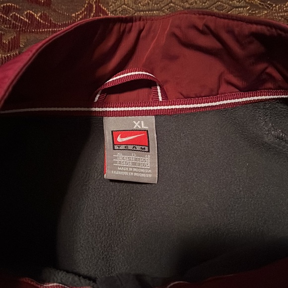 Nike TEAM Fleece Lined Poly Shell Jacket - Picture 4 of 6